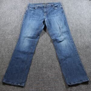 Levi’s 505 Jeans Women's 32x34 Blue Straight Dark Wash Stretch